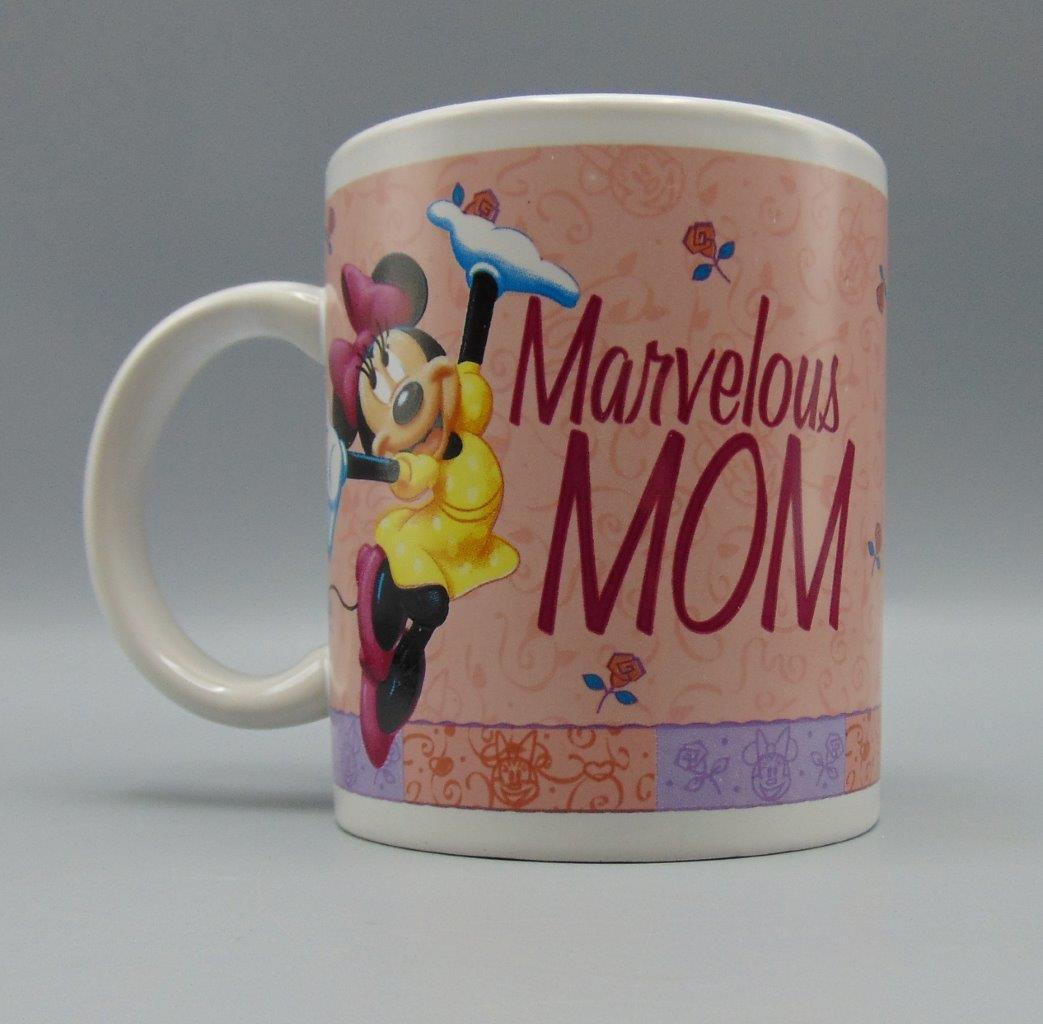 Disney Minnie Mouse Marvelous Mom Coffee Mug Cup Roses Kc S Attic