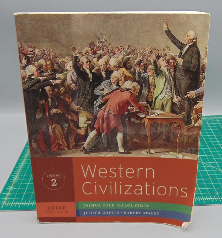 Western Civilizations Volume 2 Cole Coffin Symes Stacey 3rd Ed