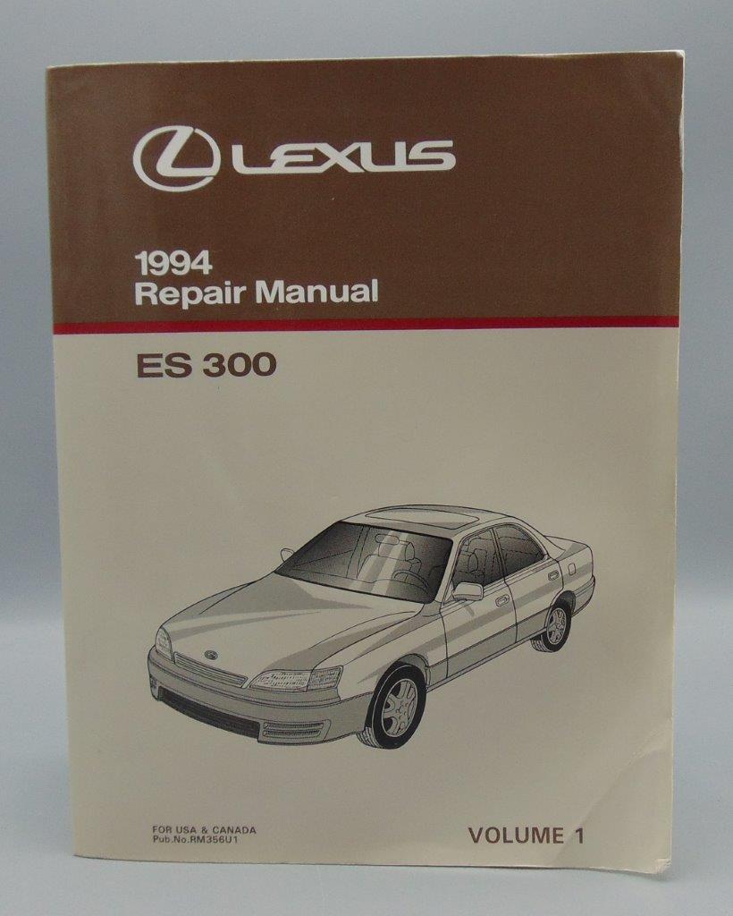 1994 LEXUS ES300 ES 300 Repair Manual Volume 1 and 2