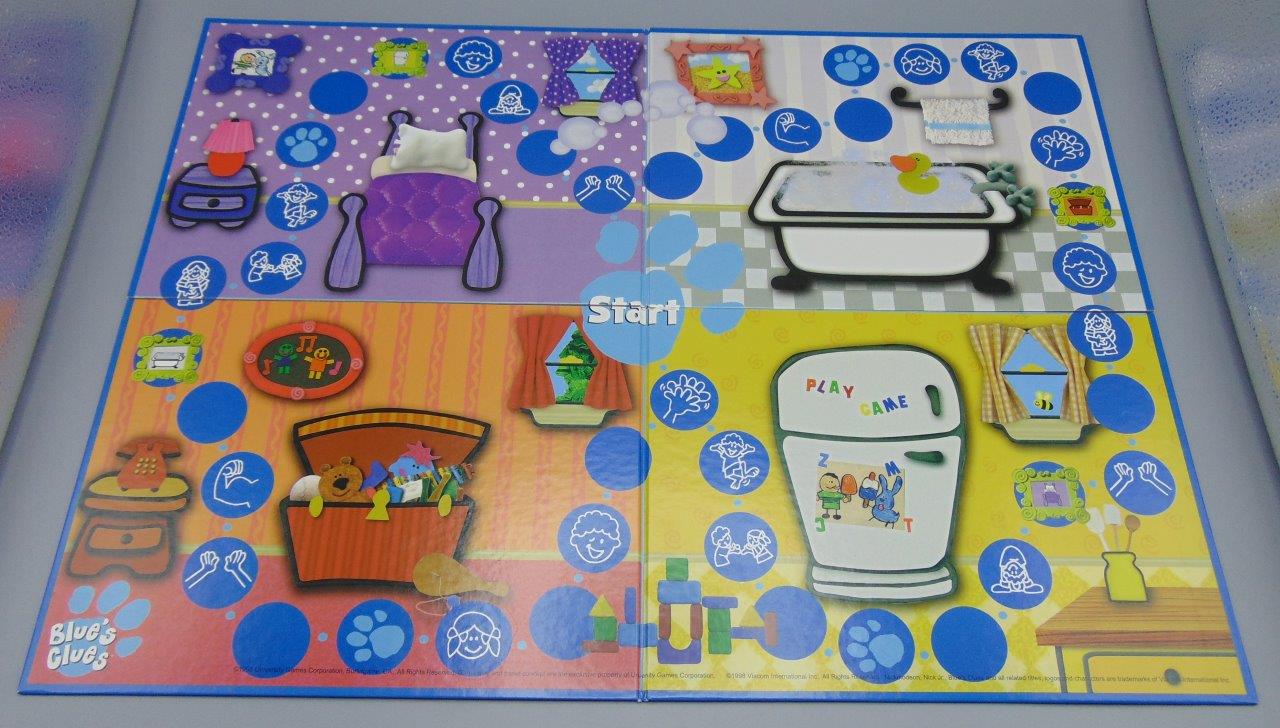 Blue's Clues Board Game University Games - KC's Attic