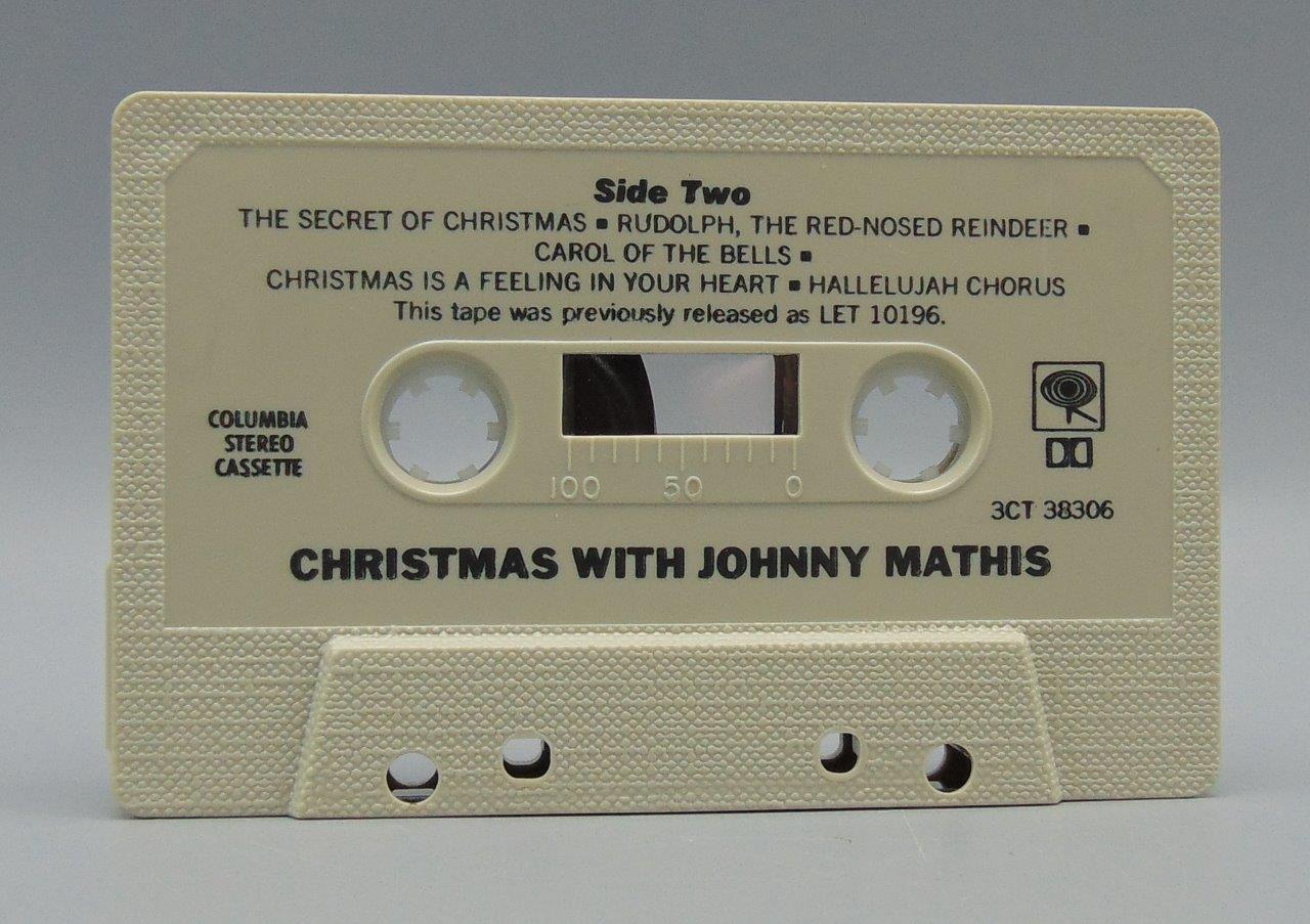 18043 Cassette Tape For Christmas Johnny Mathis 