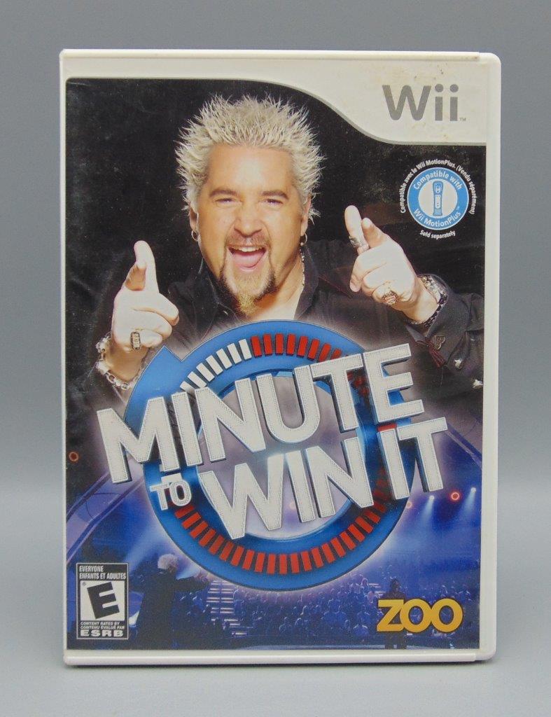 Minute To Win It Nintendo Wii 10 Kc S Attic